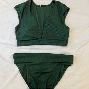 Capped Sleeve Top & Fold Over Bottom- Size 10